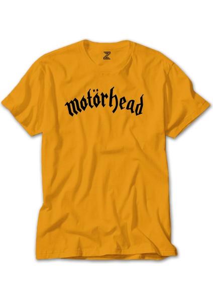 Motörhead Logo Yazı White Sarı Tişört