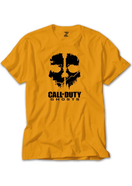 Call Of Duty Black Ghosts Sarı Tişört