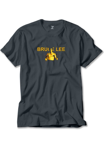 Bruce Lee Nunchaku Füme Tişört