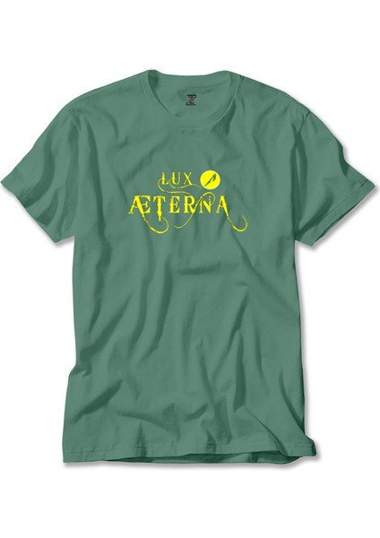 Metallica Lux Æterna Logo Yeşil Tişört