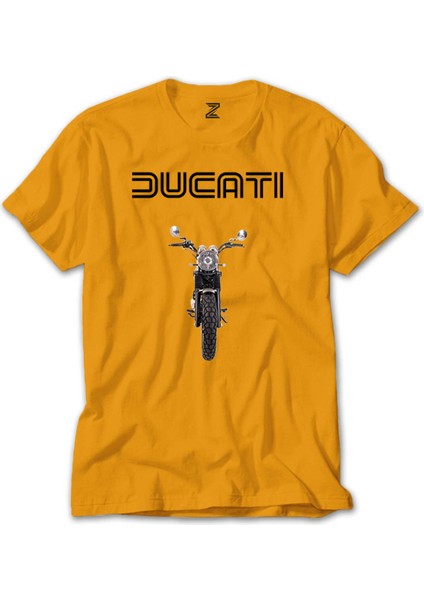 Ducati Scrambler Eıcma Sarı Tişört
