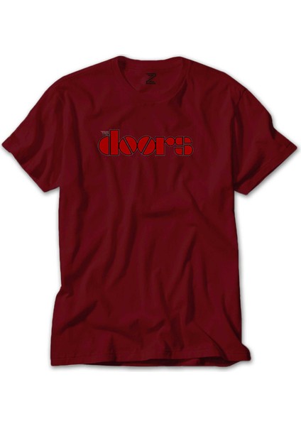 The Doors Logo Red Kırmızı Tişört