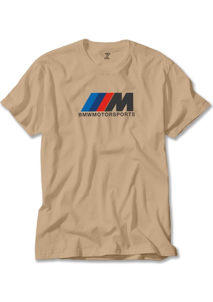 Bmw M Power Motorsport Krem Tişört