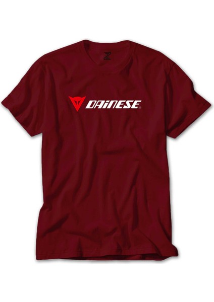Dainese Logo Text Kırmızı Tişört