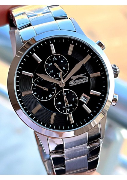 Çelik Kordon Iyon Kaplama Iç Fonksiyonları Aktif 5 Atm Erkek Kol Saati ESL.2264.2.05 indirimleri