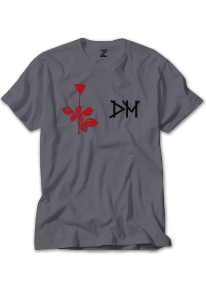 Depeche Mode Rose Gri Tişört