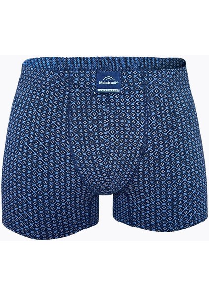 Erkek Desenli 2 Li Pamuk Elastan Boxer 074 2M074