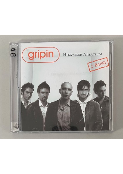 Gripin - Hikayeler Anlatıldı Çift CD