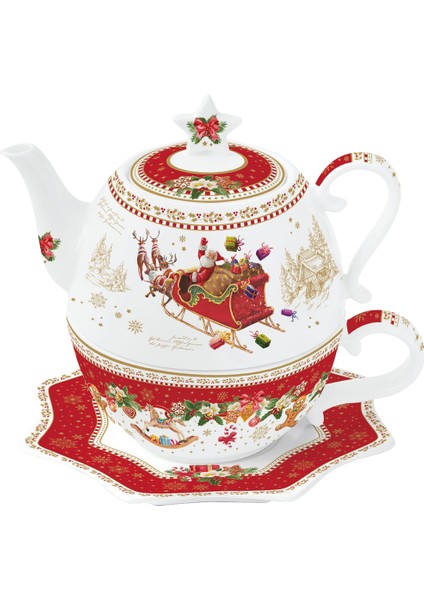 Christmas Memories Porselen Çay Tek Kişilik 450 Ml