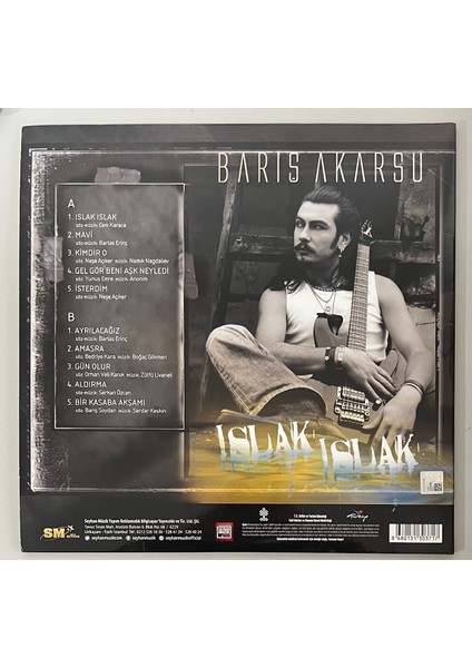 Barış Akarsu - Islak Islak Lp Plak