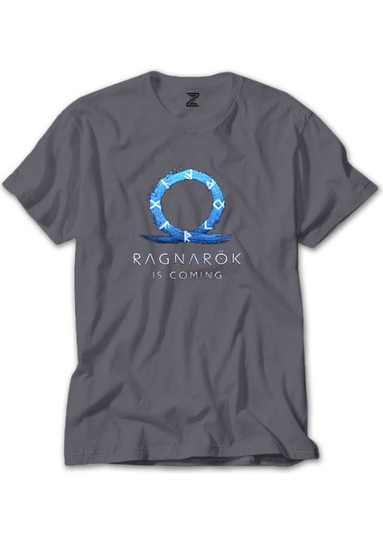 God Of War Ragnarok Is Coming Gri Tişört