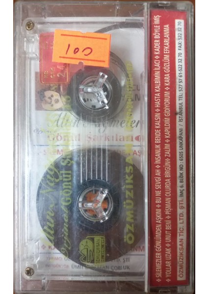 Altın Nağmeler Orjinal Gönül Şarkıları Açılmamış Jelatininde Kaset fiyatları