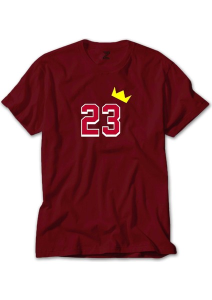 Michael Jordan 23 King Kırmızı Tişört