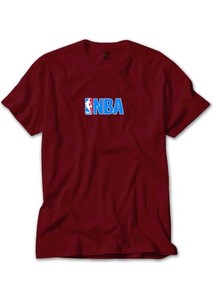 Nba Logo Kırmızı Tişört