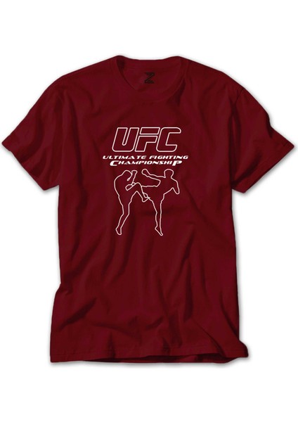 Ufc Kick Kırmızı Tişört