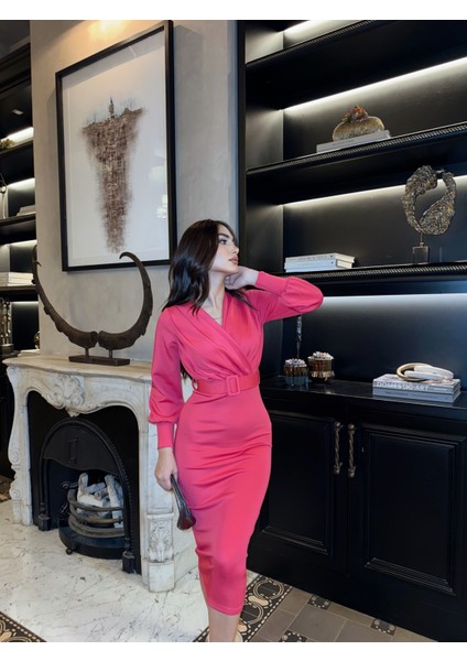 Enora Kemer Detay Kalem Elbise 582382 modelleri
