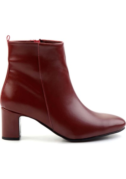 Bordo Kadın Bot & Bootie K02246551509