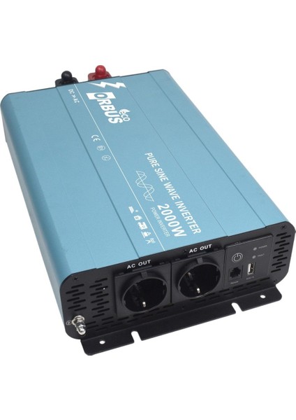 Eco 24 V 2000 W Tam Sinus Inverter