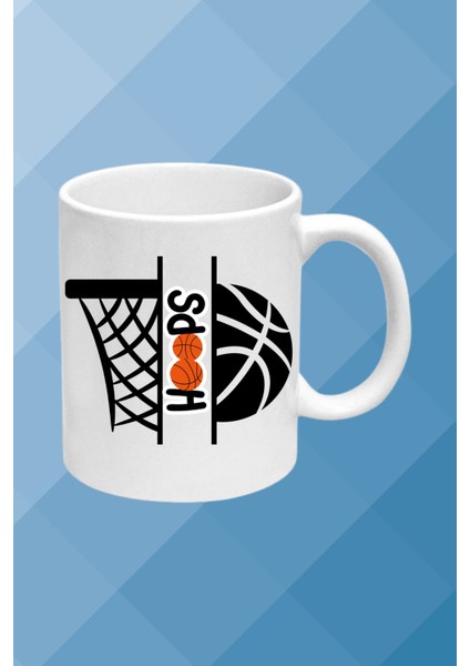 Basketboll Temalı Basket Sever Kupa Bardak Çay Kahve Fincanı-8