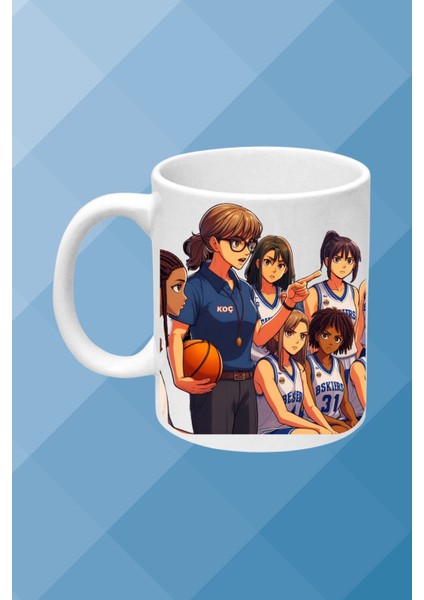 Basketboll Temalı Basket Sever Kupa Bardak Çay Kahve Fincanı Oyuncu Koçu-15 fiyatları