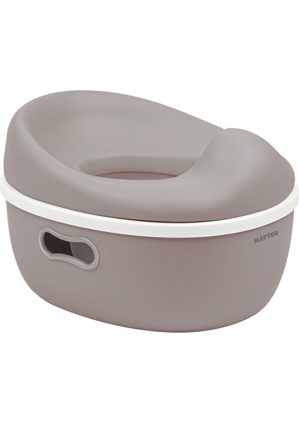 Potty 3 In 1 Lazımlık Oturak ve Tuvalet Adaptörü - Kahverengi