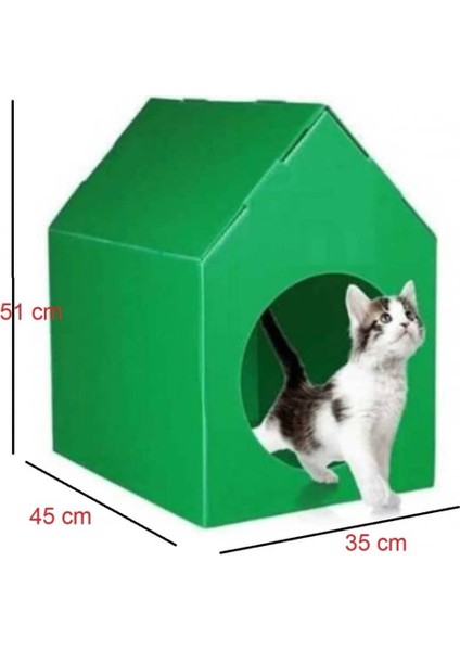 Plastik Kedi Evi 4ADET