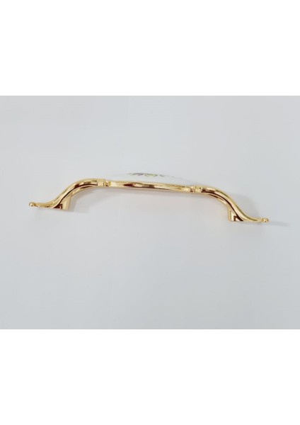Zümre 128 mm Metal Gold Kasa Beyaz Gül Desenli / 5 Adet fiyatları