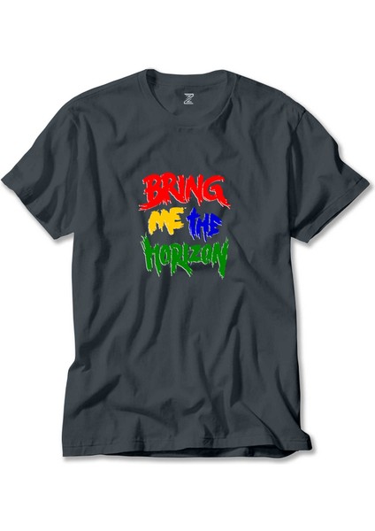 Bring Me The Horizon Rainbow Füme Tişört