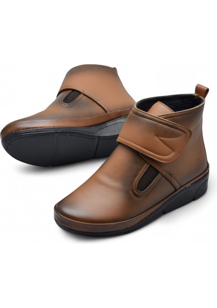 140 Ortopedik Taban Cırtlı Siyah Anne Botu Kadın Bot Postal Çizme modelleri