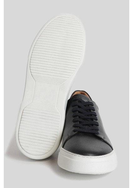 Tommy Erkek Deri Sneaker Ayakkabı Lacivert 111230187 modelleri