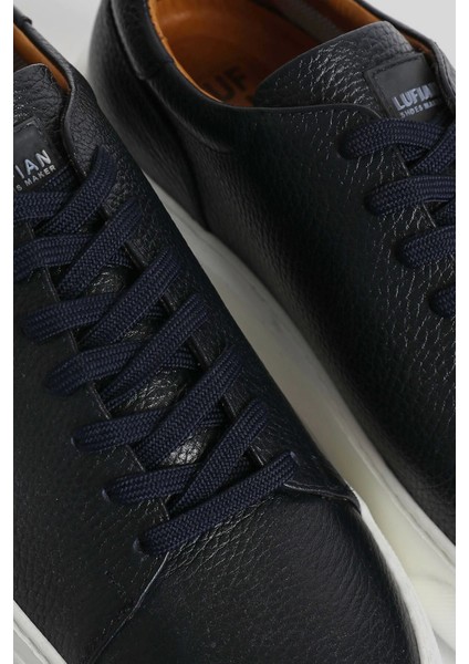 Tommy Erkek Deri Sneaker Ayakkabı Lacivert 111230187 fırsatları