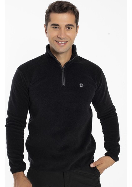 Yarım Fermuarlı Erkek Polar Sweatshırt fiyatları