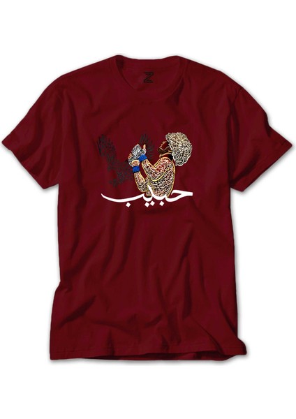Khabib Kartal Graphic Kırmızı Tişört