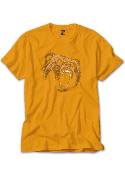 Grizzly Bear Sarı Tişört