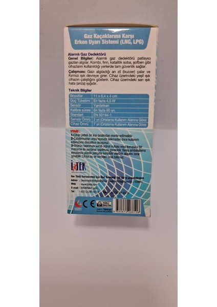 Doğalgaz Alarm Cihazı 2149 fiyatları