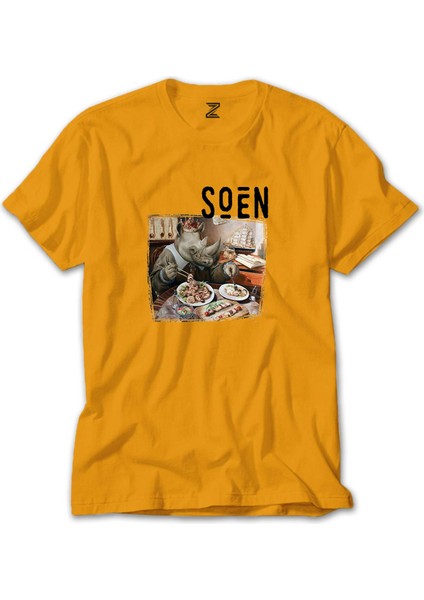 Soen Tellurian Sarı Tişört