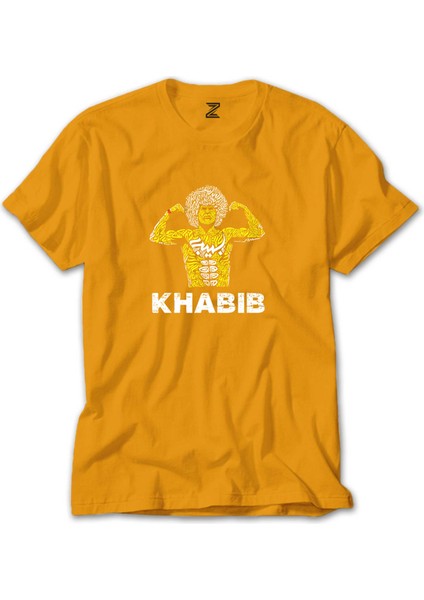 Khabib Graphic Sarı Tişört