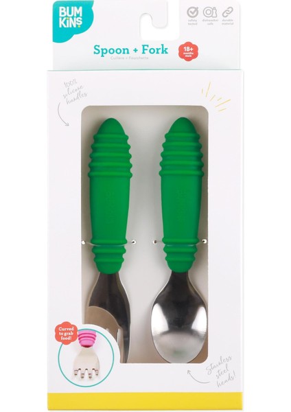 Paslanmaz Çelik Çatal Kaşık Seti - Jade