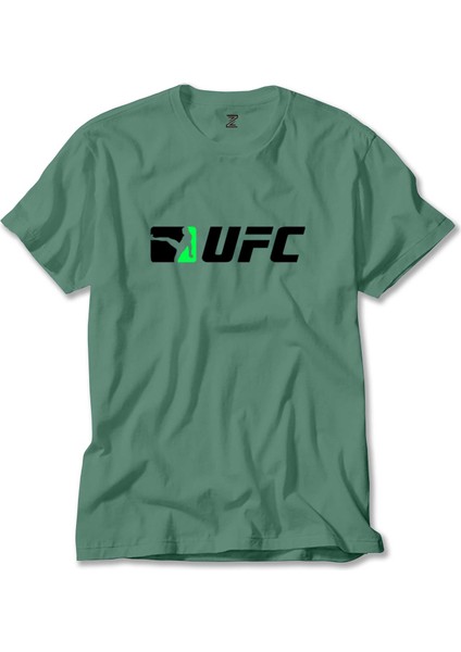 Ufc Green Kick Yeşil Tişört