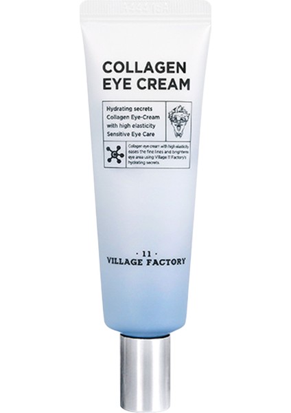 Village 11 Factory Collagen Eye Cream 25ML - Koyu Halka Karşıtı Göz Kremi