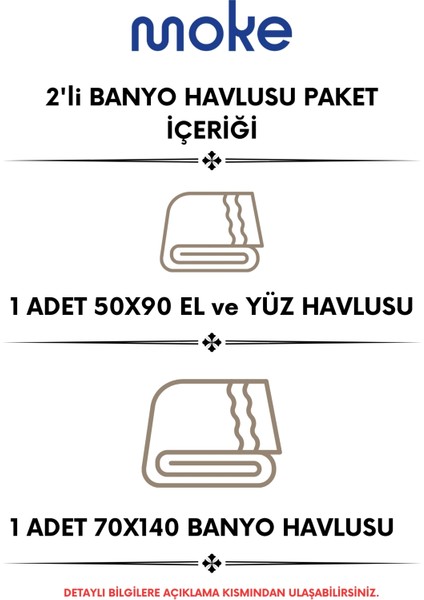 Feli x 2'li Banyo Havlusu indirimleri