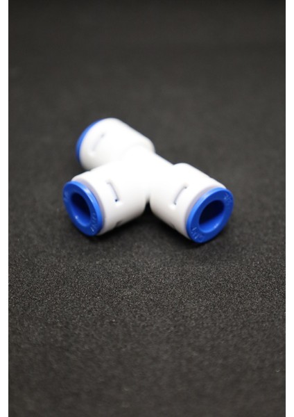 6 mm Quick x 6 mm Orta Çubuk x 6 mm Quick T Bağlantı