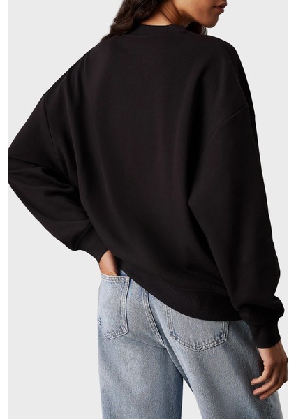 Pamuklu Regular Fit Bisiklet Yaka Logolu Sweat J20j224724beh Bayan Sweat J20j224724 Beh fiyatları