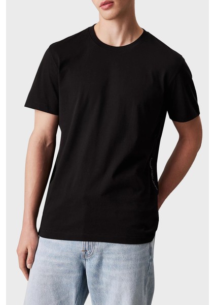 Pamuklu Regular Fit Bisiklet Yaka T Shirt J30J326159BEH Erkek T Shirt J30J326159 Beh