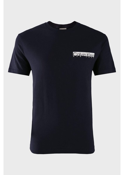 Pamuklu Regular Fit Bisiklet Yaka Logolu T Shirt K10K113800CHW Erkek T Shirt K10K113800 Chw