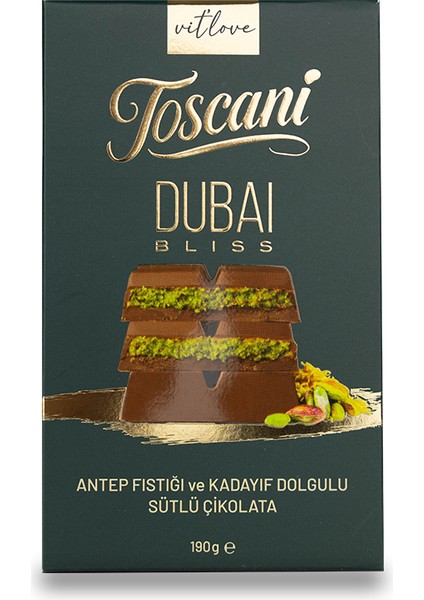 Vitlove Toscani Dubai Bliss - Dubai Çikolası 190 G