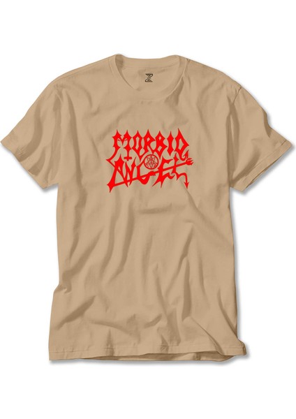 Morbid Angel Logo Krem Tişört