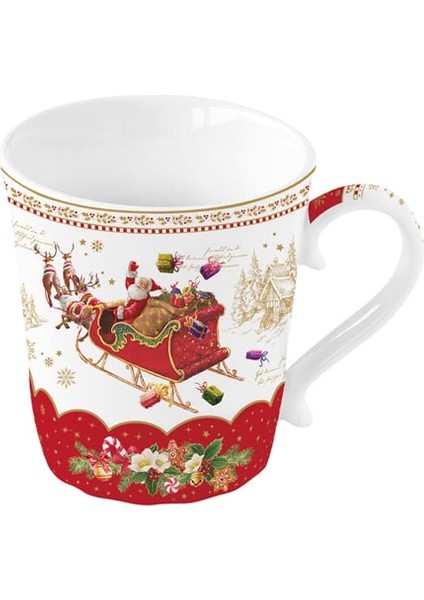 Christmas Memories Porselen Kupa 340 ml