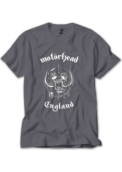 Motörhead England Gri Tişört