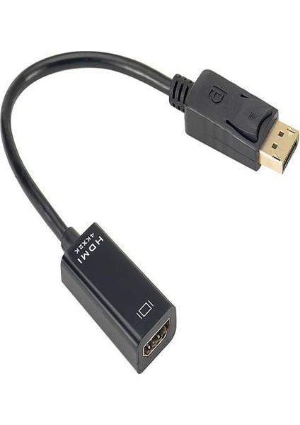 Mini Dısplayport'tan Hdmı'ya 4K Destekli Aktif Çevirici Dönüştürücü Adaptör Kablo Mini Dp To HDMI